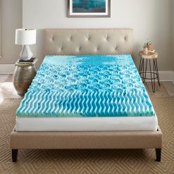 Thebedroomstore.com Thomasville 2" Tri-Zone GelLux Memory Foam Mattress Topper Mattress Toppers