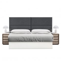 Thebedroomstore.com Upholstered Beds Masterpiece Upholstered Wall Panels Headboard - Set Of 4 - Easy Assembly