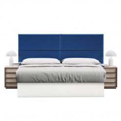 Thebedroomstore.com Upholstered Beds Masterpiece Upholstered Wall Panels Headboard - Set Of 4 - Easy Assembly