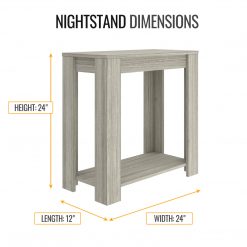 Thebedroomstore.com Brisbane Nightstand Nightstands