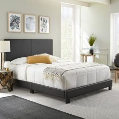 Thebedroomstore.com Florence Faux Leather Upholstered Bed