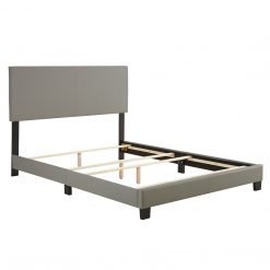 Thebedroomstore.com Florence Faux Leather Upholstered Bed