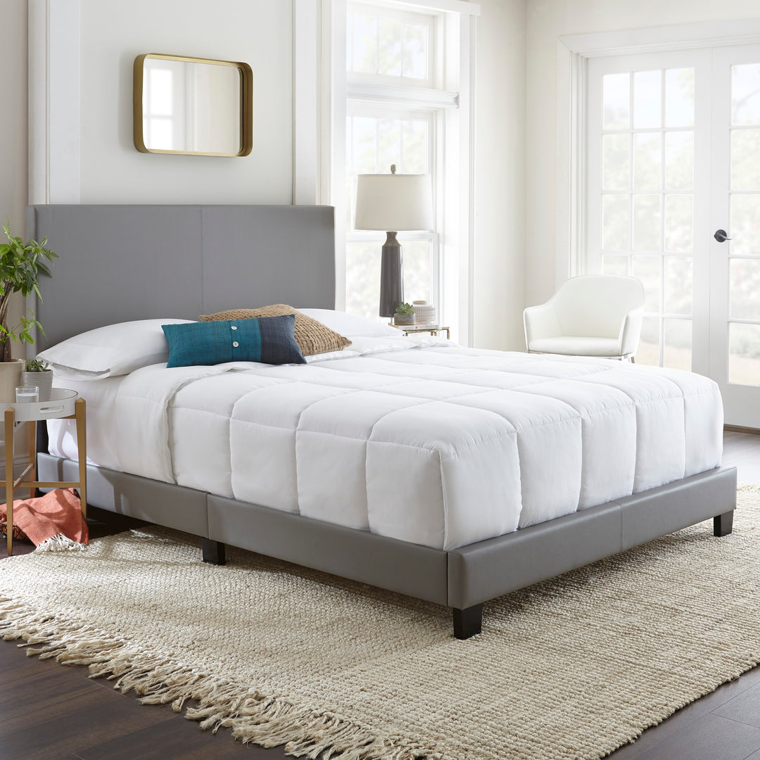 Thebedroomstore.com Florence Faux Leather Upholstered Bed