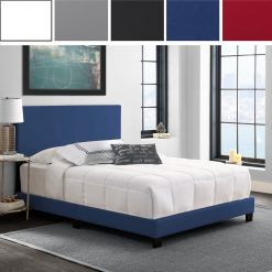 Thebedroomstore.com Florence Faux Leather Upholstered Bed