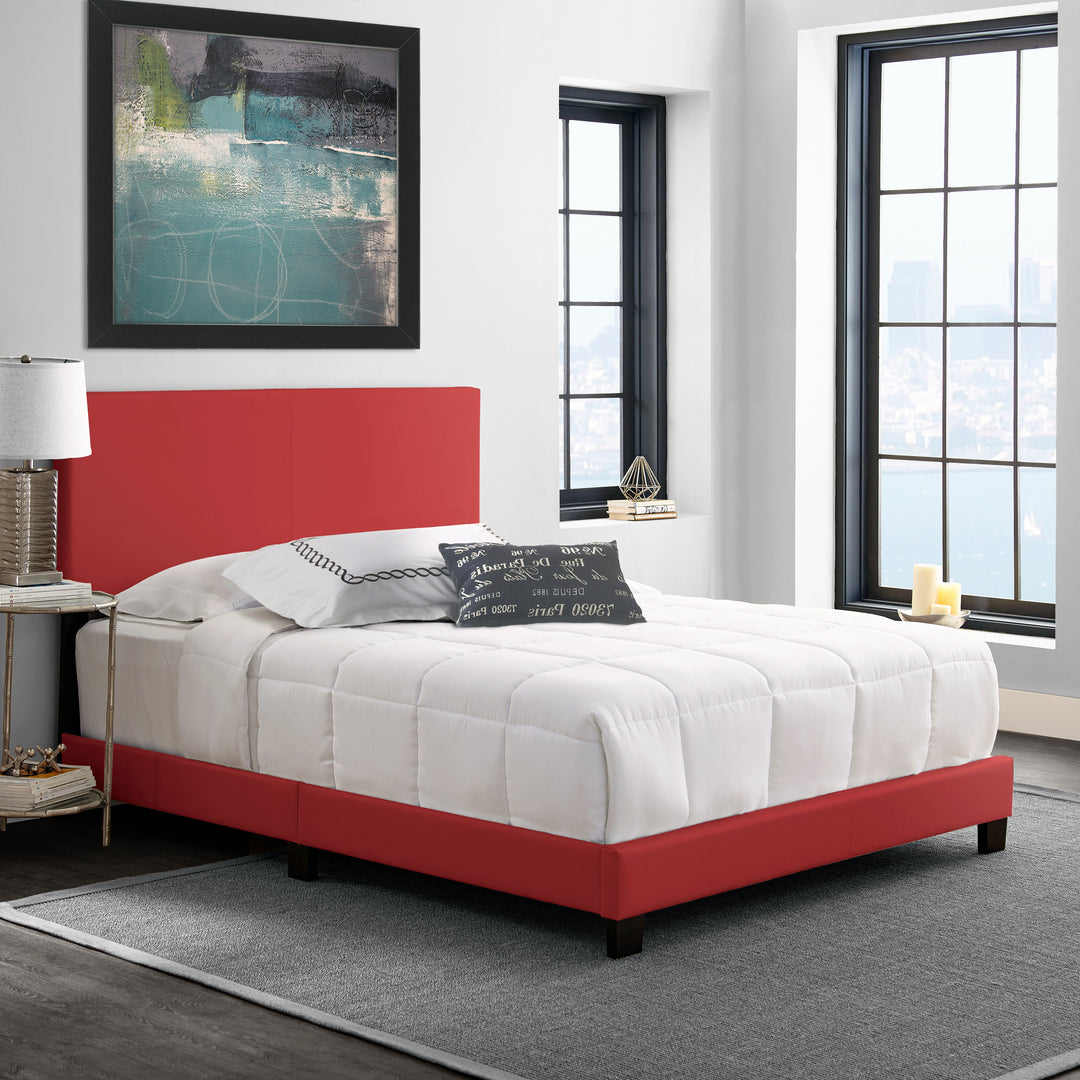 Thebedroomstore.com Florence Faux Leather Upholstered Bed