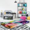 Thebedroomstore.com Groove Tie Dye Roll Up Memory Foam Guest Bed Mattress Fold-Away Guest Beds