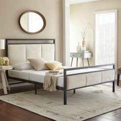 Thebedroomstore.com Isadora Metal Platform Bed Platform Beds