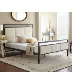 Thebedroomstore.com Isadora Metal Platform Bed Platform Beds