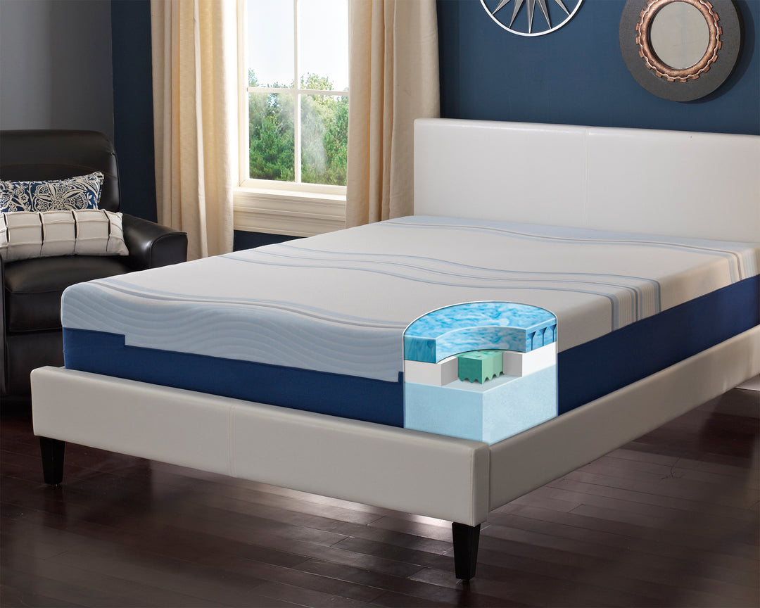Thebedroomstore.com Latex Foam Mattresses Revitalize 1012 12" Gel Infused Engineered Latex Mattress
