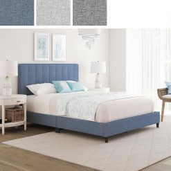 Thebedroomstore.com Platform Beds Leah Upholstered Platform Bed