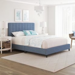 Thebedroomstore.com Platform Beds Leah Upholstered Platform Bed