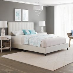 Thebedroomstore.com Platform Beds Leah Upholstered Platform Bed