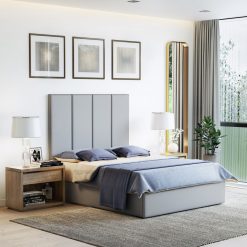 Thebedroomstore.com Upholstered Beds Masterpiece Upholstered Wall Panels Headboard - Set Of 4 - Easy Assembly