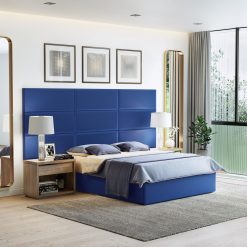 Thebedroomstore.com Upholstered Beds Masterpiece Upholstered Wall Panels Headboard - Set Of 4 - Easy Assembly