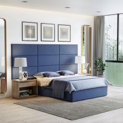 Thebedroomstore.com Upholstered Beds Masterpiece Upholstered Wall Panels Headboard - Set Of 4 - Easy Assembly