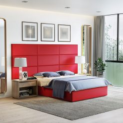 Thebedroomstore.com Upholstered Beds Masterpiece Upholstered Wall Panels Headboard - Set Of 4 - Easy Assembly