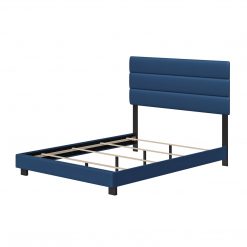 Thebedroomstore.com Platform Beds Napoli Faux Leather Upholstered Bed