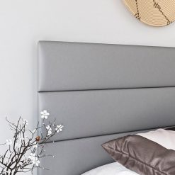Thebedroomstore.com Platform Beds Napoli Faux Leather Upholstered Bed