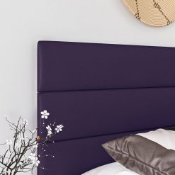 Thebedroomstore.com Platform Beds Napoli Faux Leather Upholstered Bed