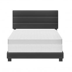 Thebedroomstore.com Platform Beds Napoli Faux Leather Upholstered Bed