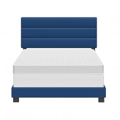 Thebedroomstore.com Platform Beds Napoli Faux Leather Upholstered Bed