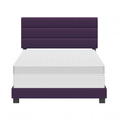 Thebedroomstore.com Platform Beds Napoli Faux Leather Upholstered Bed