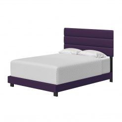 Thebedroomstore.com Platform Beds Napoli Faux Leather Upholstered Bed