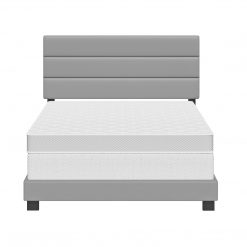 Thebedroomstore.com Platform Beds Napoli Faux Leather Upholstered Bed