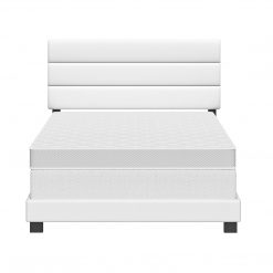 Thebedroomstore.com Platform Beds Napoli Faux Leather Upholstered Bed