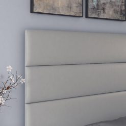 Thebedroomstore.com Platform Beds Piedmont Faux Leather Upholstered Platform Bed