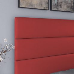 Thebedroomstore.com Platform Beds Piedmont Faux Leather Upholstered Platform Bed