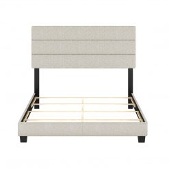 Thebedroomstore.com Platform Beds Ravenna Linen Upholstered Bed