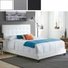 Thebedroomstore.com Roma Faux Leather Upholstered Platform Bed