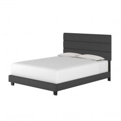 Thebedroomstore.com Sicily Linen Upholstered Platform Bed Platform Beds