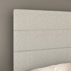 Thebedroomstore.com Sicily Linen Upholstered Platform Bed Platform Beds