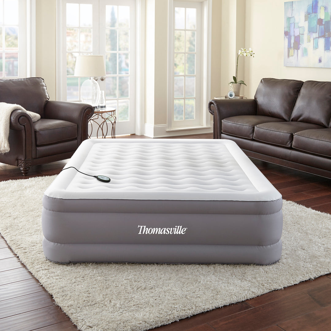 Thebedroomstore.com Thomasville® 18" Adjusta Comfort Express Air Bed - Queen Size Guest Air Beds