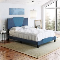 Thebedroomstore.com Tuscany Linen Upholstered Bed Upholstered Beds