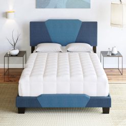 Thebedroomstore.com Tuscany Linen Upholstered Bed Upholstered Beds