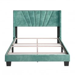 Thebedroomstore.com Platform Beds Valencia Velour Upholstered Bed