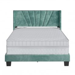 Thebedroomstore.com Platform Beds Valencia Velour Upholstered Bed
