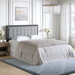 Thebedroomstore.com Zoe Velour Upholstered Headboard