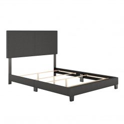 Thebedroomstore.com Platform Beds Milan Upholstered Linen Bed