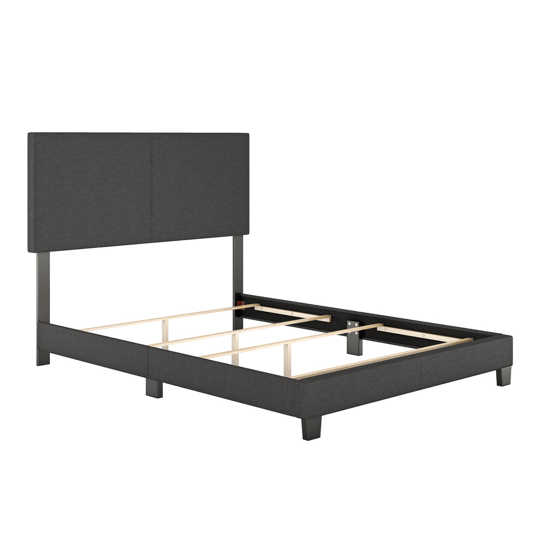 Thebedroomstore.com Platform Beds Milan Upholstered Linen Bed
