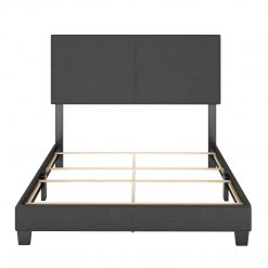 Thebedroomstore.com Platform Beds Milan Upholstered Linen Bed