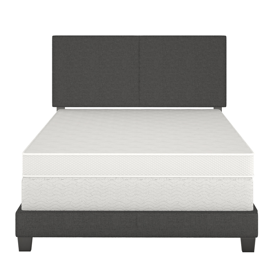 Thebedroomstore.com Platform Beds Milan Upholstered Linen Bed