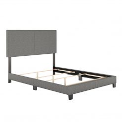 Thebedroomstore.com Platform Beds Milan Upholstered Linen Bed