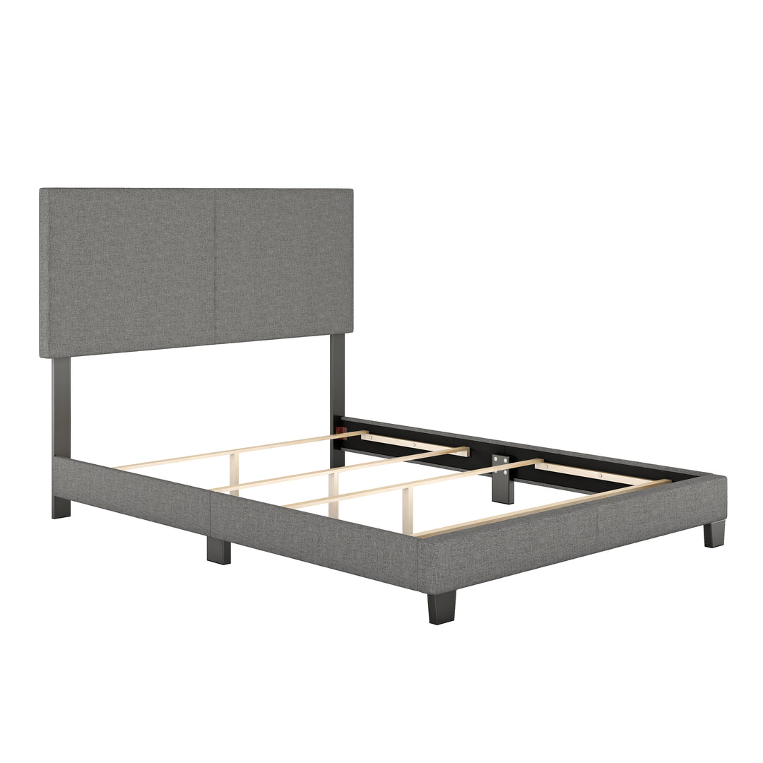 Thebedroomstore.com Platform Beds Milan Upholstered Linen Bed
