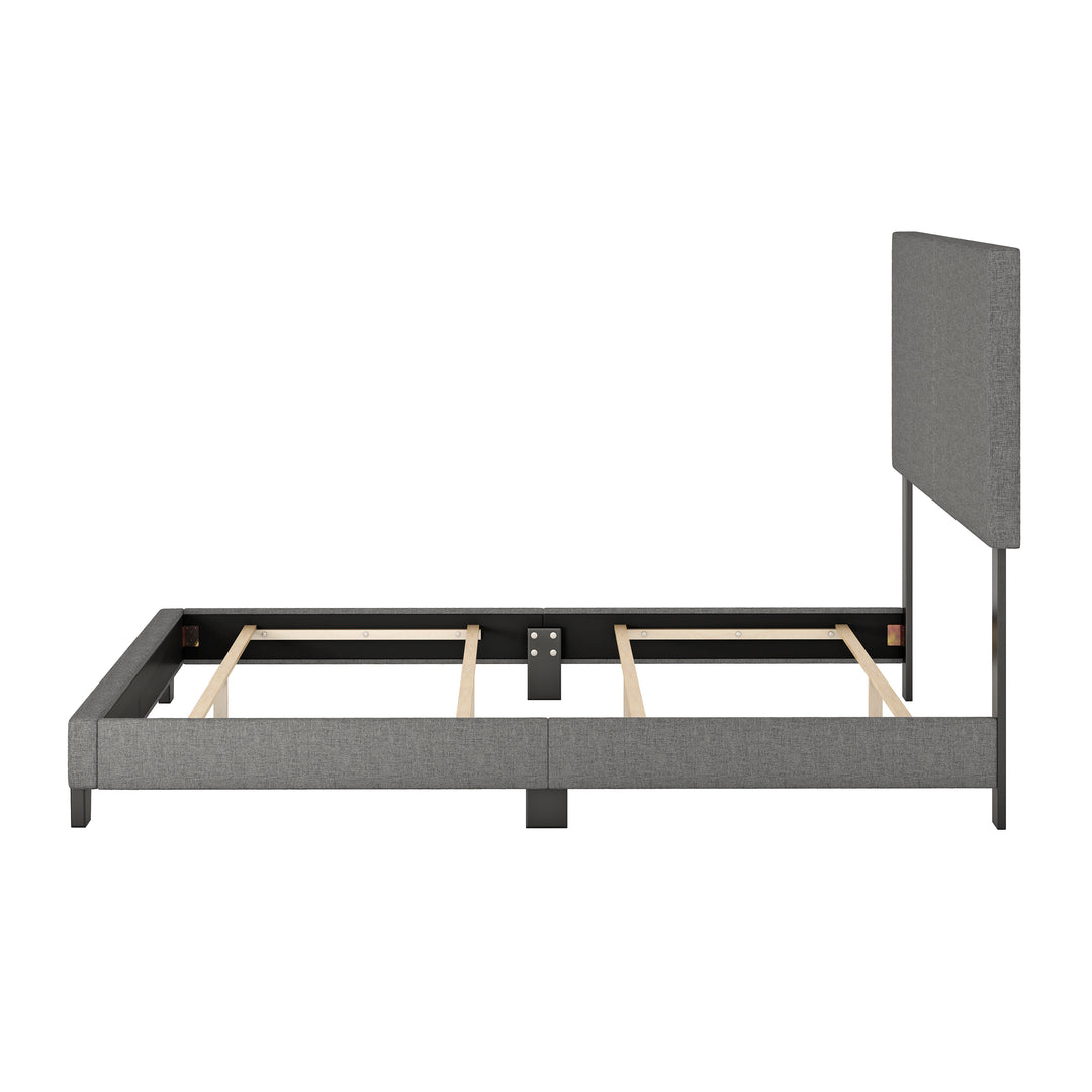 Thebedroomstore.com Platform Beds Milan Upholstered Linen Bed