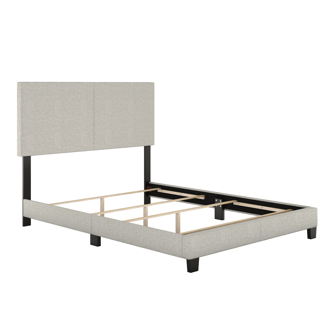 Thebedroomstore.com Platform Beds Milan Upholstered Linen Bed