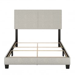 Thebedroomstore.com Platform Beds Milan Upholstered Linen Bed